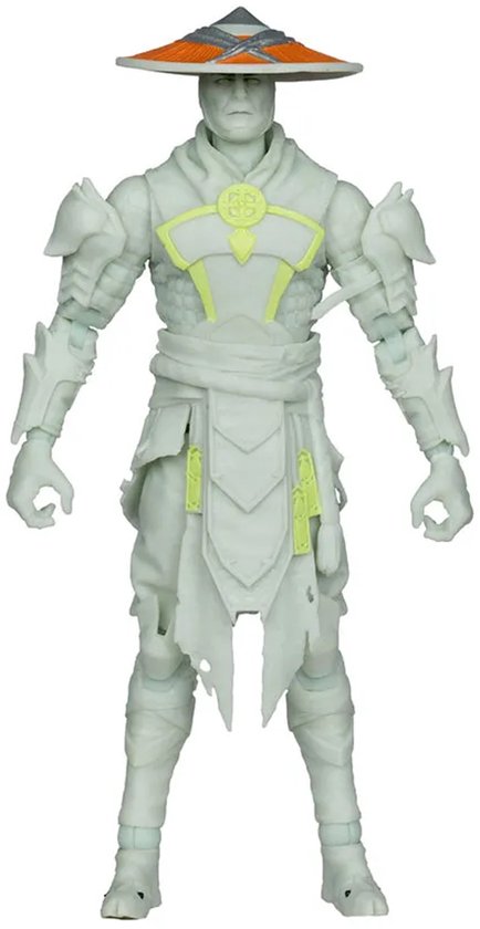 McFarlane Toys Mortal Kombat Action Figure Glow in the Dark Edition Raiden (Gold Label) 18 cm Action Figuur