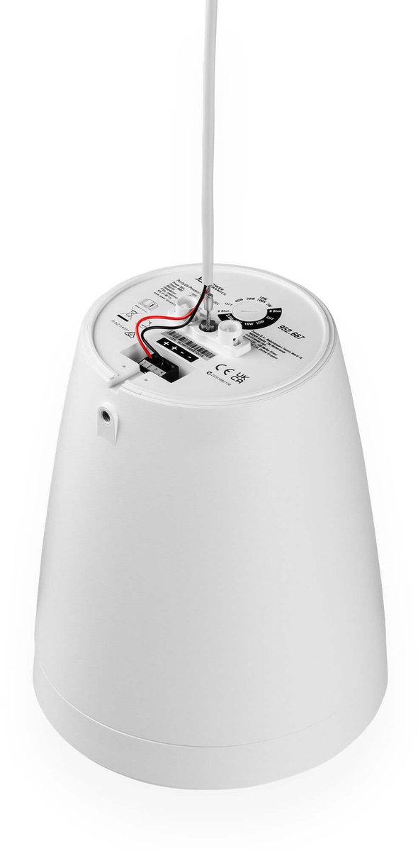 Power Dynamics Purity6W - Premium 2-weg hangluidspreker - Pendel speaker 100V - 6.5 Inch - Wit — afbeelding 4
