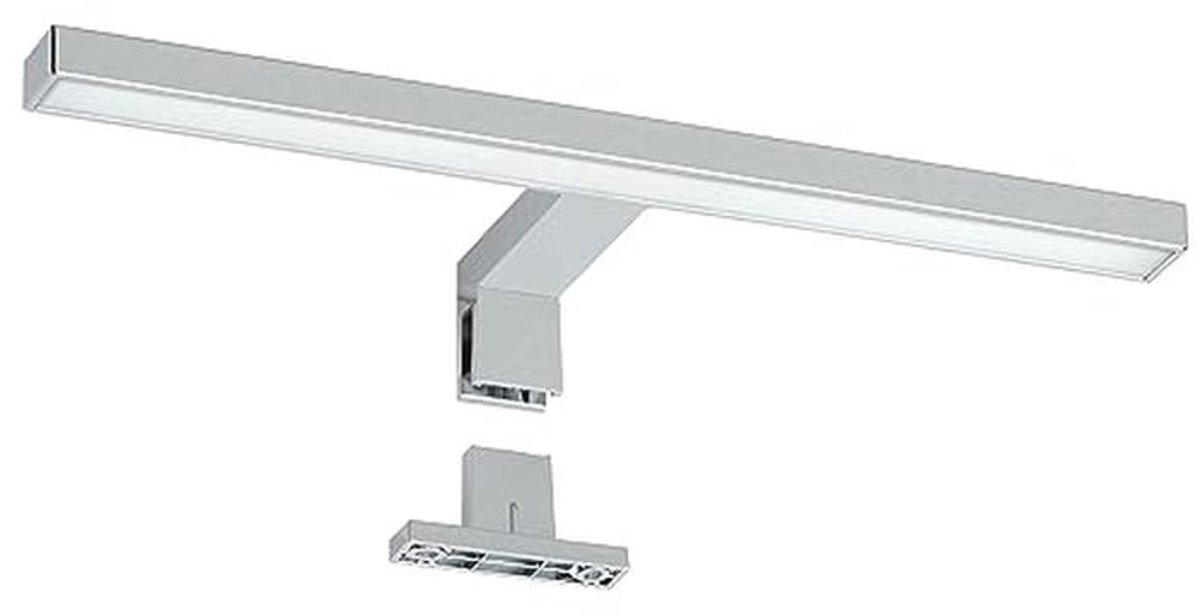 LED Spiegelverlichting 30 cm 2-in-1 Chroom Koel Wit 6500K 5W 350lm Badkamer