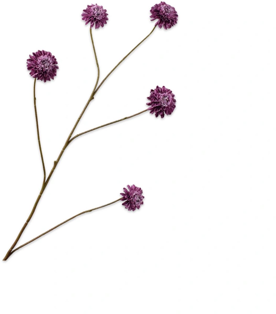 Buitengewoon Boet Kunstbloem Dahlia Lavender - 90 cm Paars