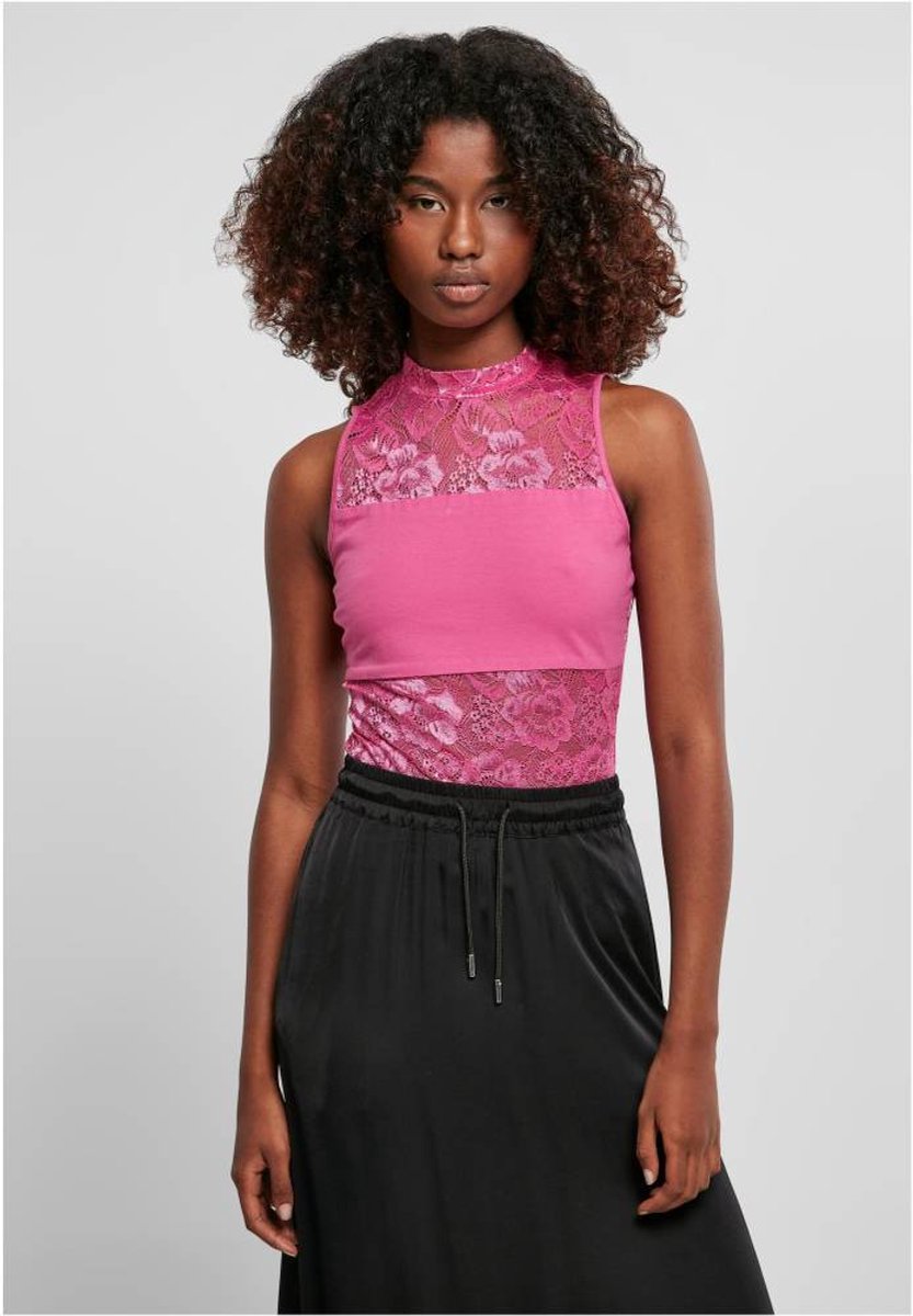 Urban Classics Laces Bodysuit 5XL Paars