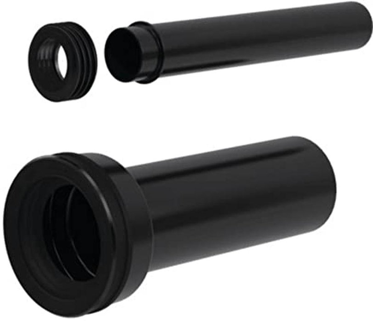 Aansluitset voor wandtoilet 300 mm met voorzijde bediening