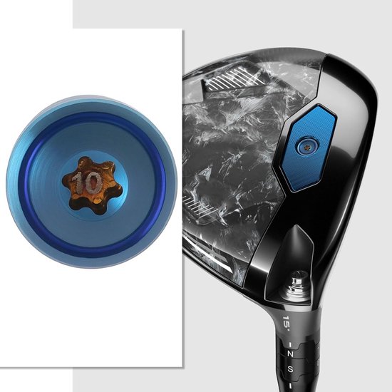 Golf Gewicht - Schroef - Blauw - Driver - Compatibel met Callaway - Paradym Ai Rook Max Triple Diamond - 1 st. van GOLF — afbeelding 4
