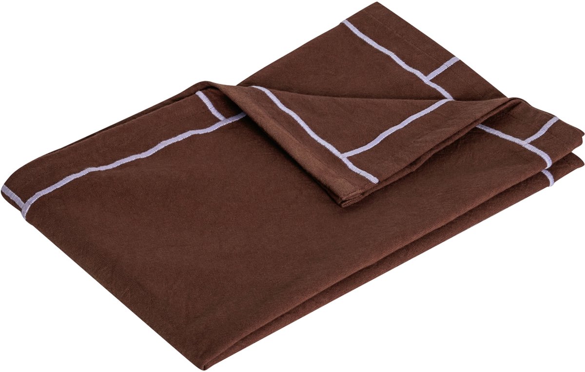 Easypeasy Tea Towel Brown/Purple