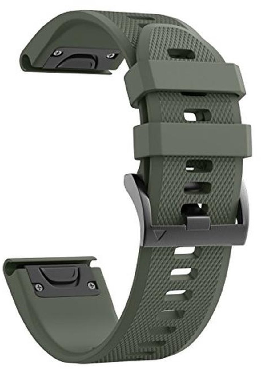 Siliconen Quick-Fit Polsband voor Fenix Horloges - 26 mm - Meerdere Kleuren