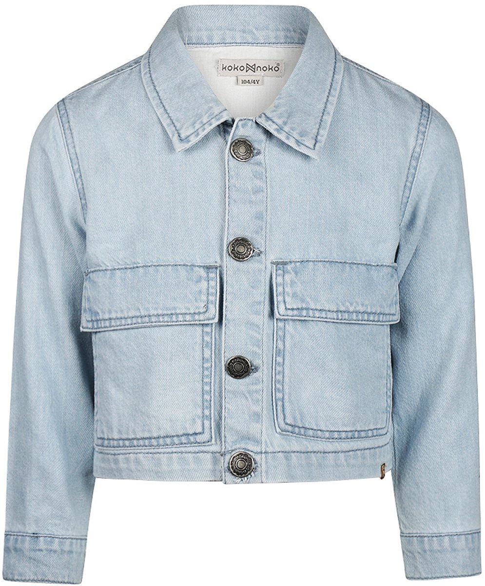 Koko Noko Meisjes Spijkerjas - Blue jeans