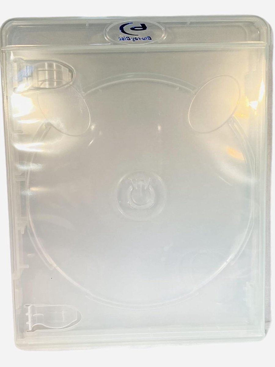 Allecto- Blu-ray-hoesjes - Opbergbox - 10 stuks - Transparant - Vortex - Beschermhoesje - Voor Blu-ray - Clear - Nieuwe Vervanging - Opberghoesjes - Geschikt voor 14mm-spine - Helder - Originele-hoesjes - 10 stuks