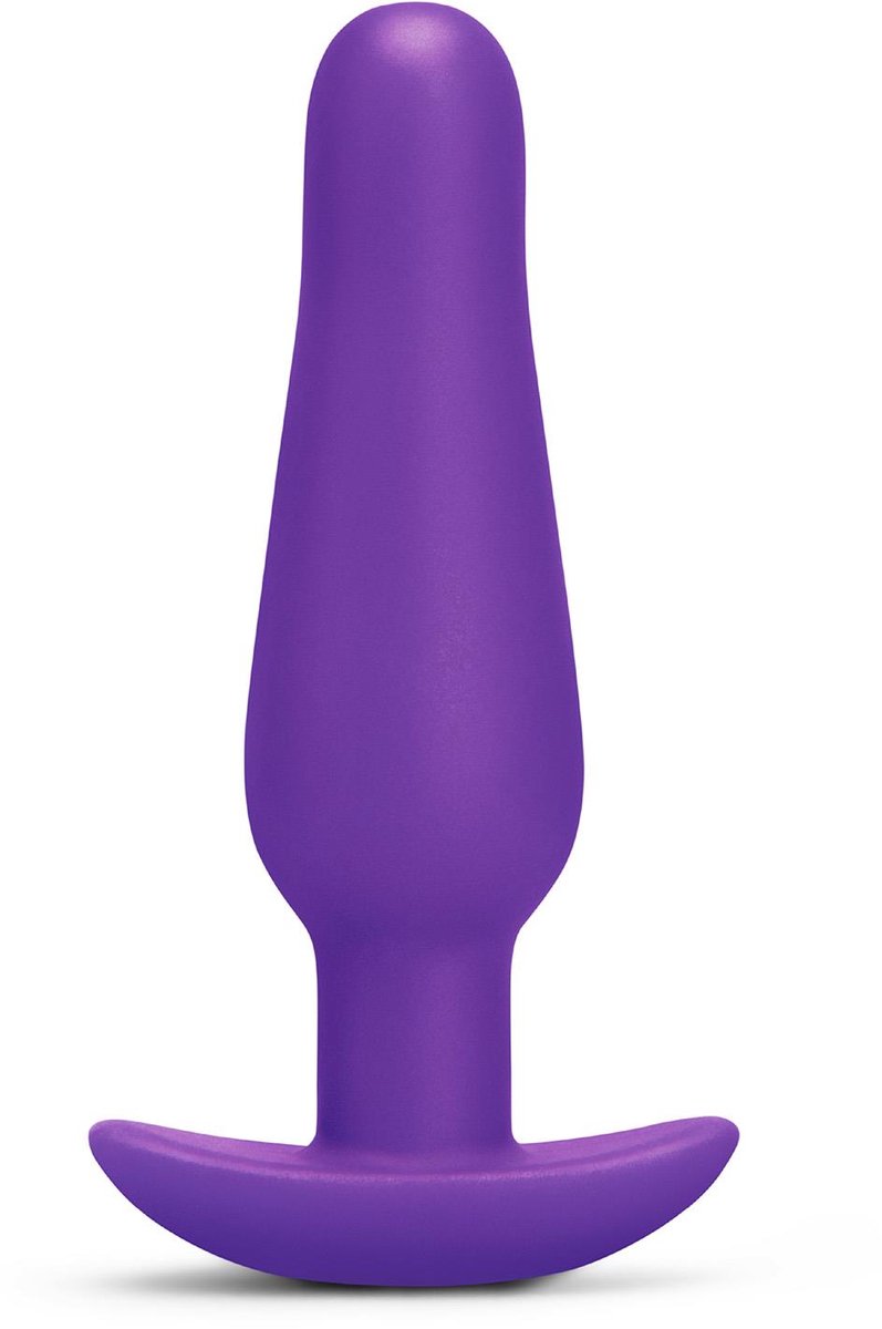 b-Vibe Anaal Plug - Paars - 9,7 cm
