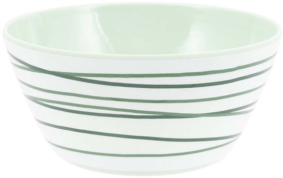 Bo-Camp Servies - Mix & Match - 16-Delig - Melamine - Groen - Leaf van Merkloos — afbeelding 3