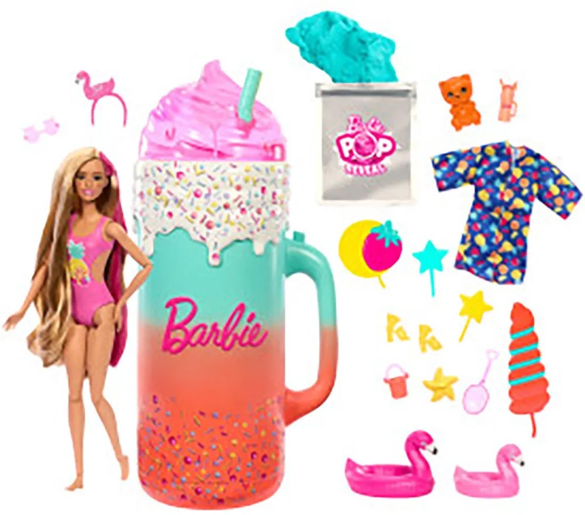 Barbie Pop Reveal Rise & Surprise Cadeauset - Barbiepop