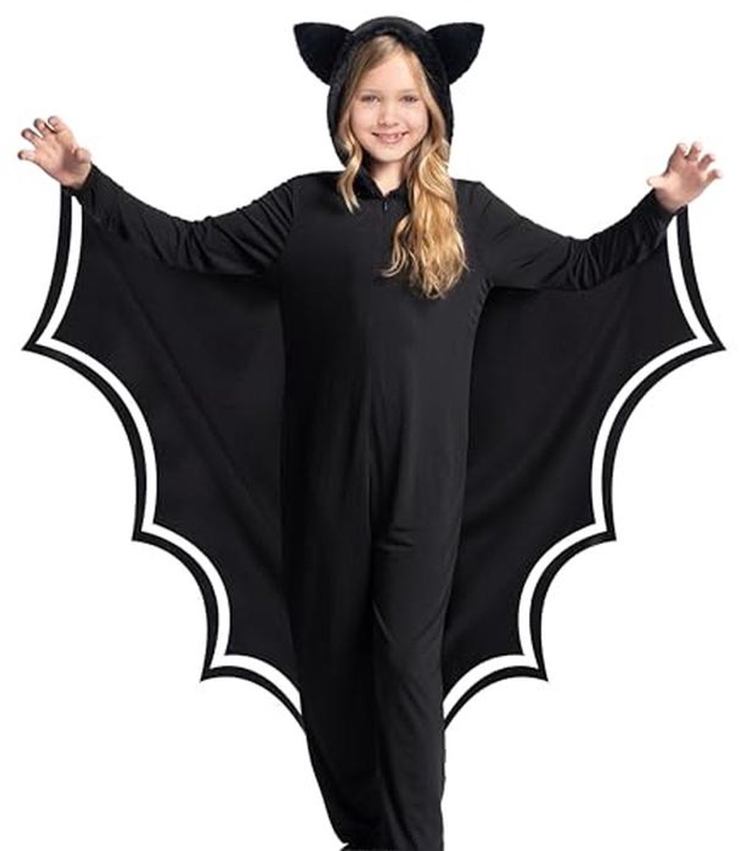 Vleermuiskostuum voor Halloween met Vleermuisvleugels voor Kinderen