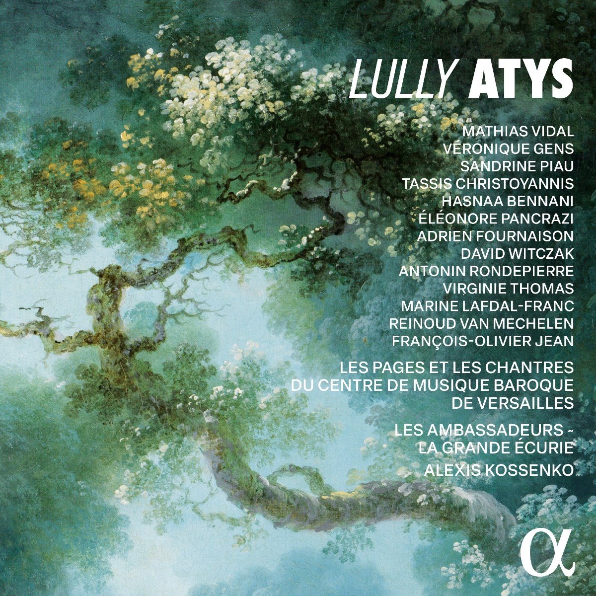 Mathias Vidal, Veronique Gens, Sandrine Piau, Les Ambassadeurs, La Grande Écurie - Lully: Atys (3 CD)