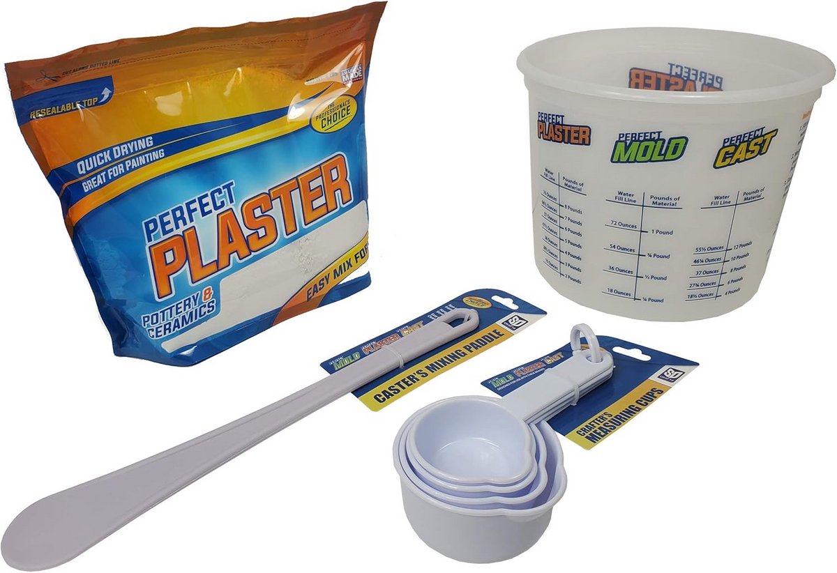 Complete Gipsgietset voor Keramiek en Aardewerk - Nauwkeurige Gietstukken