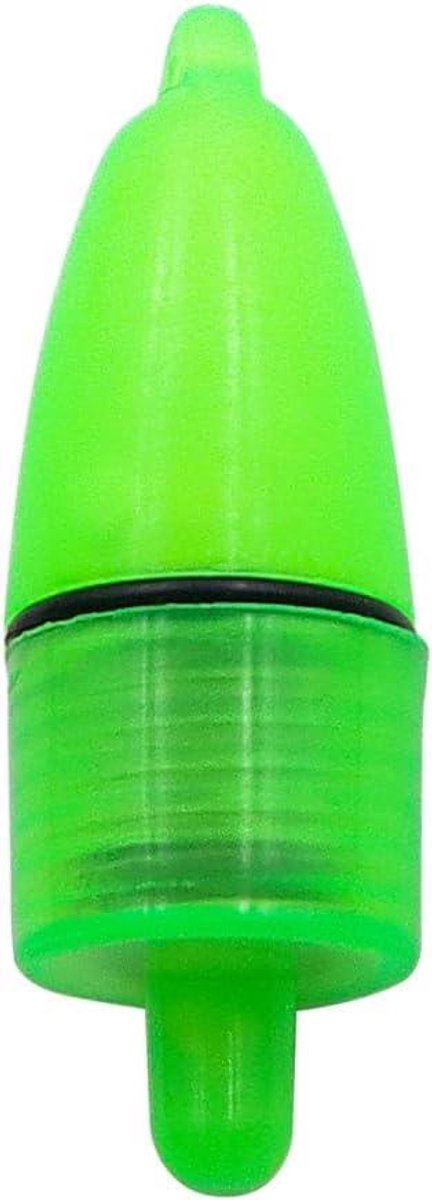 Green Glow - Set van 10 stuks Night Float LED-licht Karper Clip Alarmering voor Vissen van Merkloos — afbeelding 3