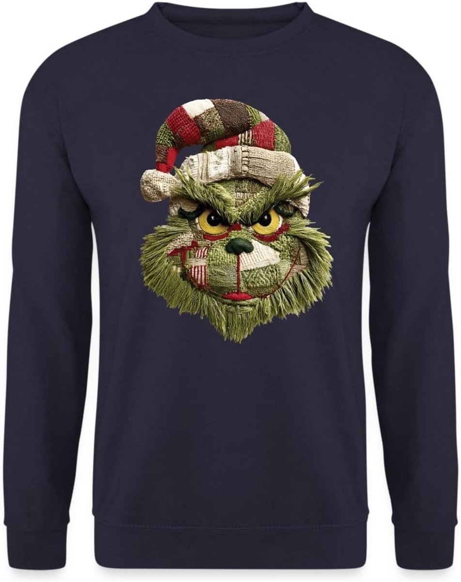 Grappige Kersttrui met Gebreide Look voor Dames en Heren - Feestelijk Sweater