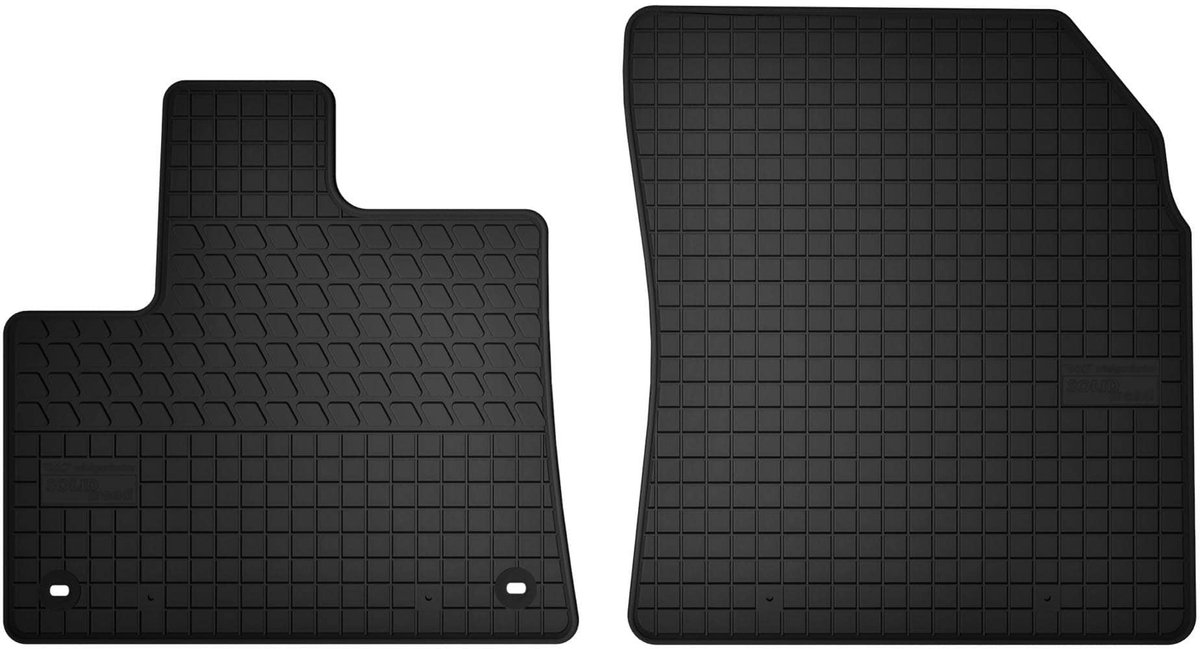 Wielganizator SolidTread - Voorste Rubbermatten - Toyota ProAce City Verso - 2019 - Zwart