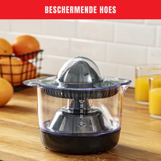 Aurixi® Sapcentrifuges groenten en fruit - Sapcentrifuges - Slowjuicer - Zwart - ‎18cm x 14cm x 16cm van Aurixi — afbeelding 3