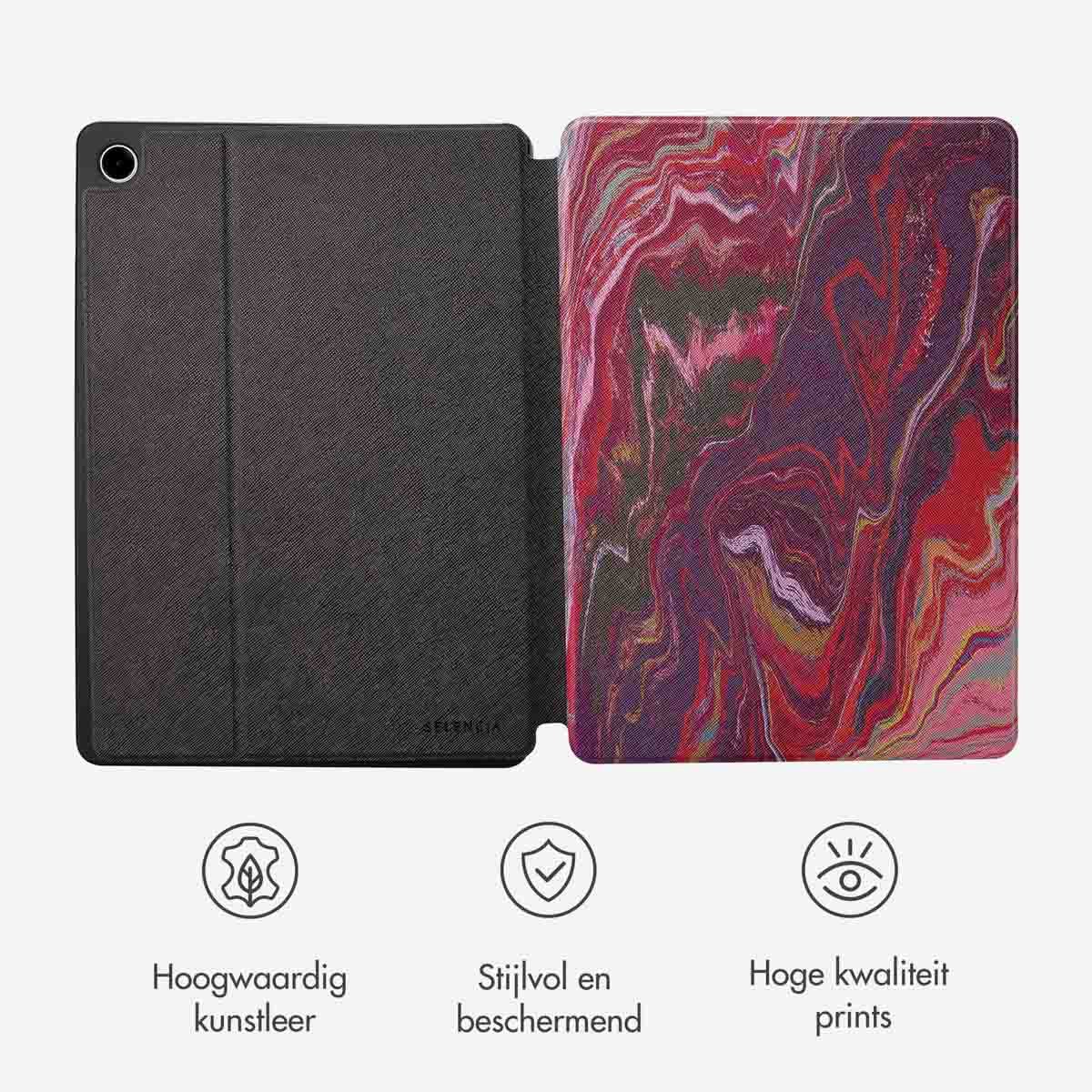 Selencia Tablet Hoes - Geschikt voor Samsung Galaxy Tab A9 Plus - Tablethoes