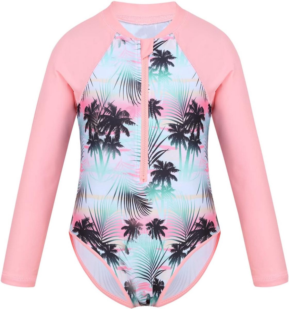 Eendelig Meisjes Badpak UV-Bescherming Zeemeermin Stijl Zwemkleding
