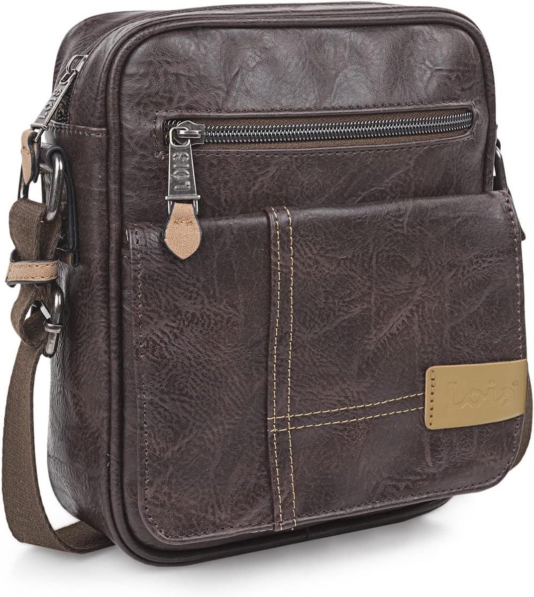 Stijlvolle Crossbody Tas voor Heren en Dames - Verstelbare Schoudertas