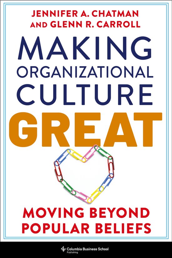 Making Organizational Culture Great - cover