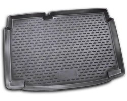 Kofferbakmat Rubber - Laadruimtebak Mat - Auto Beschermen - Voertuigspecifiek Gemaakt - Voor VW Polo 6R - Zwart