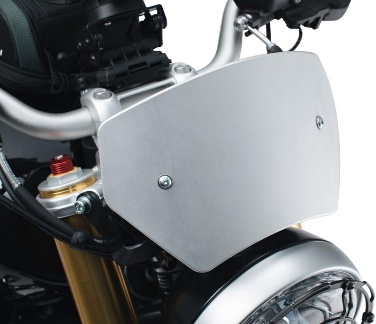 Windscherm Zilver voor BMW R NineT (2014 en nieuwer) - Universele Pasvorm