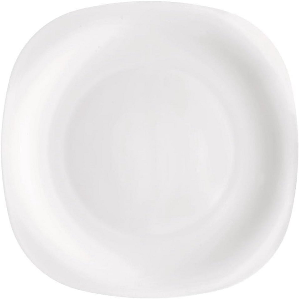 Ronde Witte Opaal Glazen Plaat of Dinerbord 31 cm