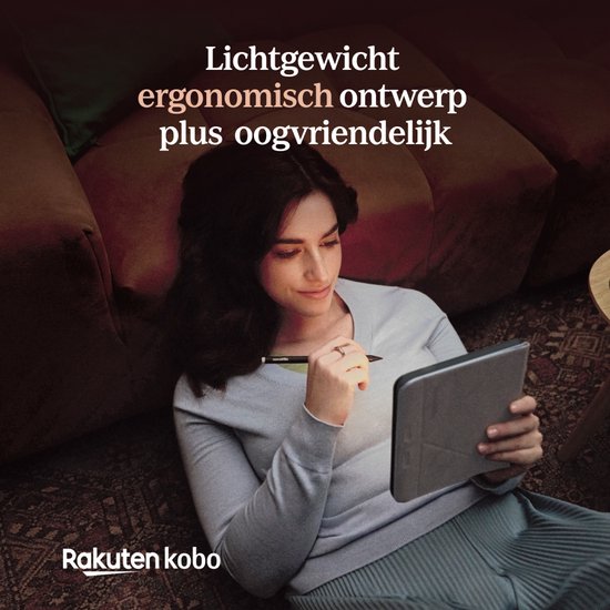 Kobo Libra Colour E-reader Zwart + Kobo SleepCover Hoes Zwart Bundel - 7 inch kleurenscherm - 32GB - Luisterboeken
