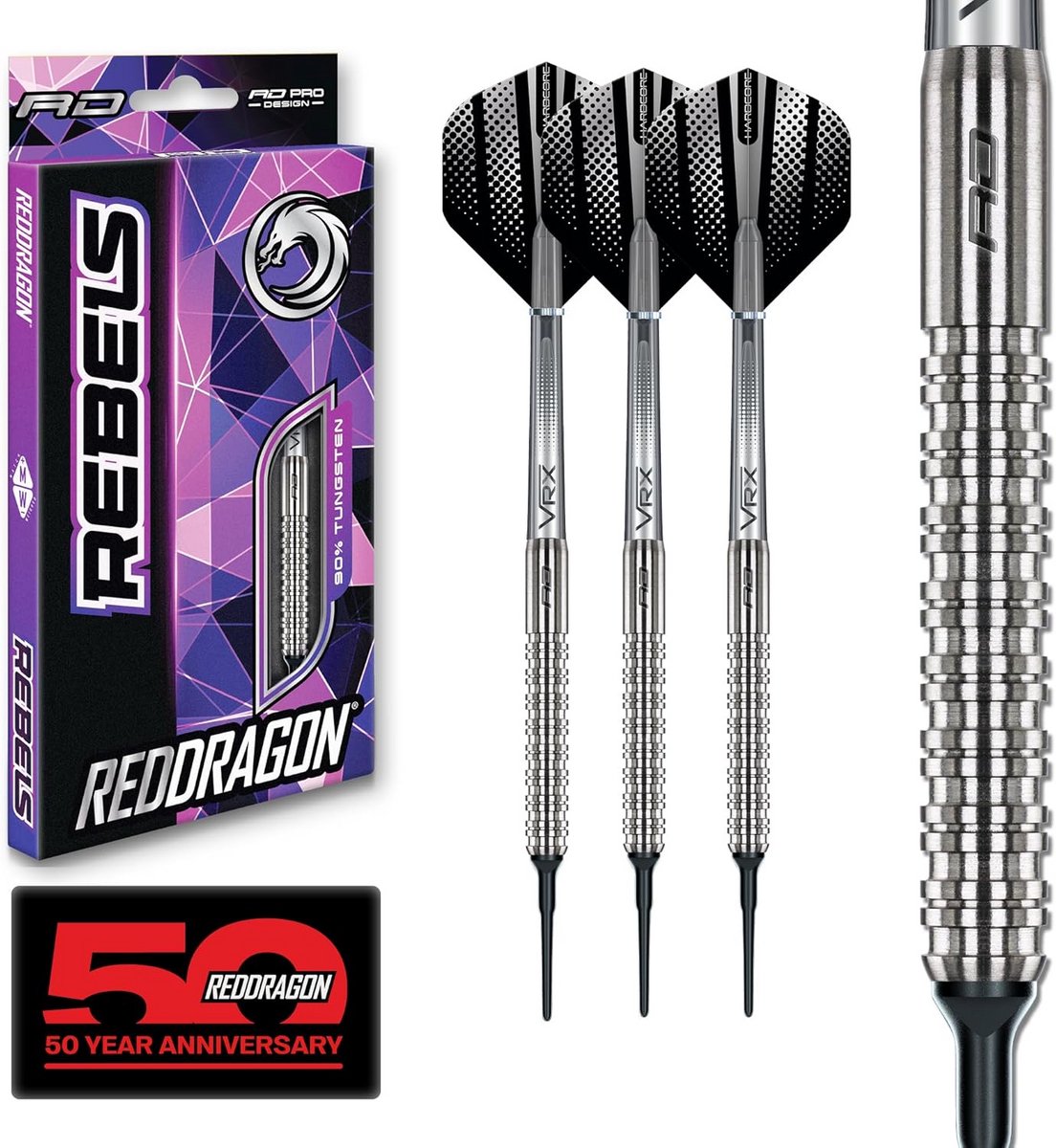 Softtip Tungsten Dartpijlen Set 90% Met Steeltjes en Flights