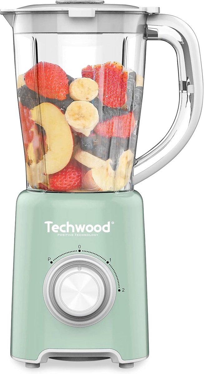Keuken Blender - Mixer - Smoothies Maken - Veiligheidsslot - 1.5 Liter - Groen — afbeelding 3