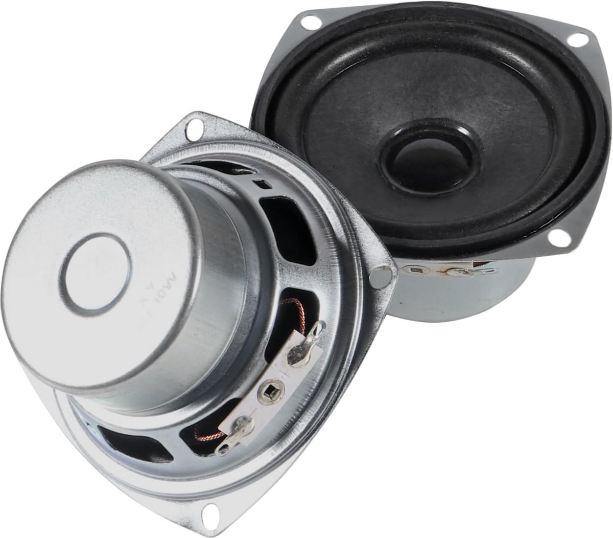 2 Stuks 3 Inch Full Range Hifi Tweeter Speaker 10W 8 Ohm Hoogwaardige Audio voor Thuis Stereo Systemen