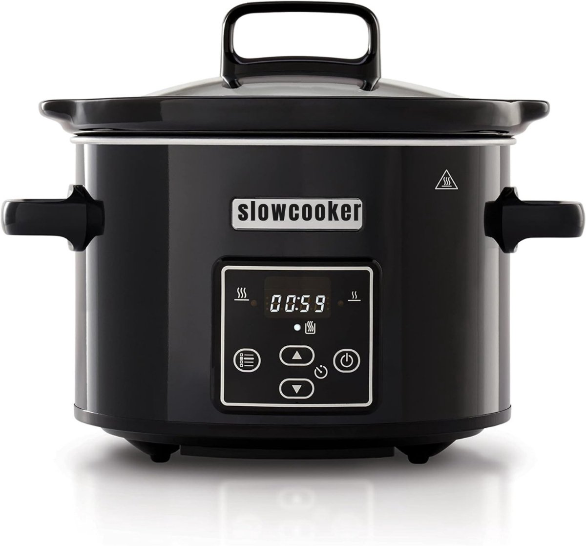 Aurixi® Slowcooker met Timer - Zwart - 29cm x 29cm x 22cm - Aurixi® - €149,95