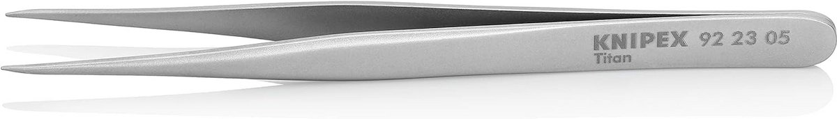 Precisie Pincet 120 mm - Titanium Tool voor Fijne Werkzaamheden
