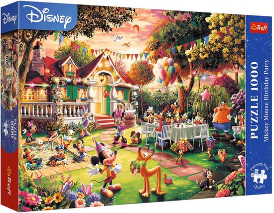 Trefl - Puzzle - 1000 pièces - Disney - Mickey Party
