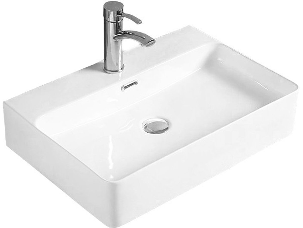 Mexen Lara opbouw wastafel 60 x 42 cm, wit - 21166000