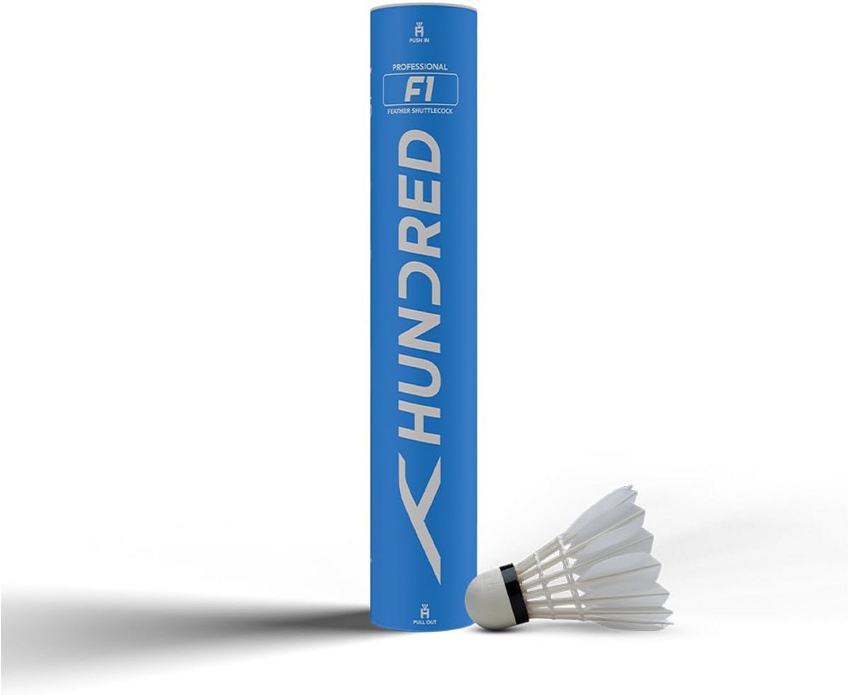 Badmintonsuttle Korfjes Eendenveren Set van 10 - Speed 76 Kwaliteit