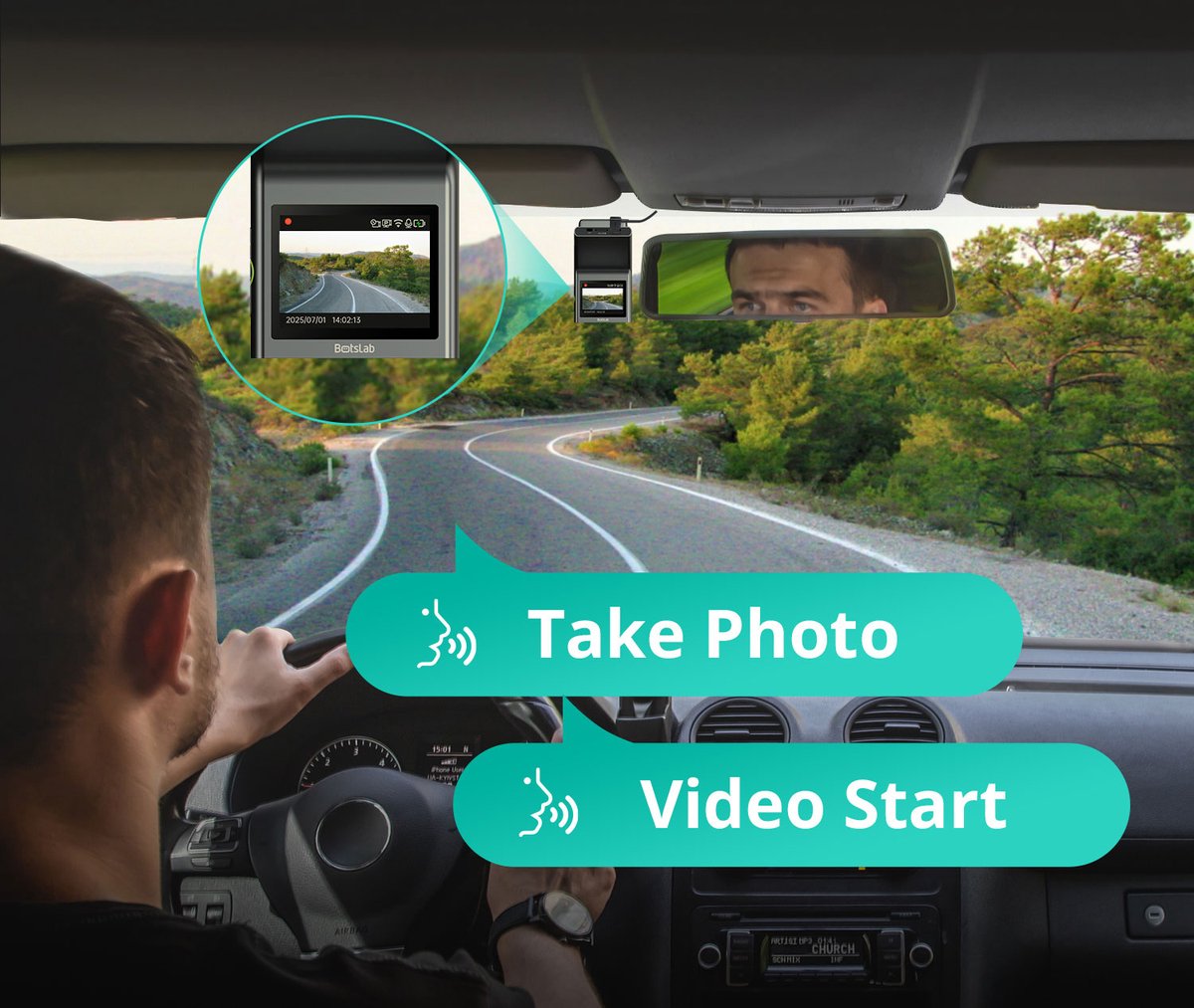 Botslab G300H Plus - 4K Dashcam thumbnail 2
