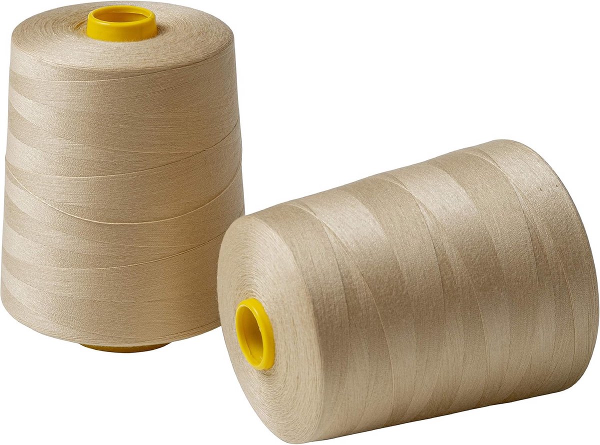 Extra Groot Set Polyester Naaigaren voor Naaimachine en Lockmachine – 2x 9000m Totaal 18000m