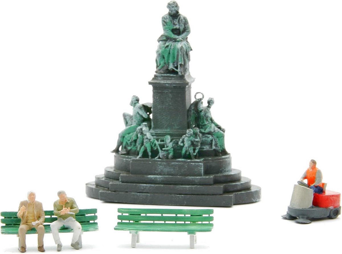H0 Modelspoor Figuren Set 1:87 - Beelden, Decoratie en Miniaturen voor Modelbouw Treinen