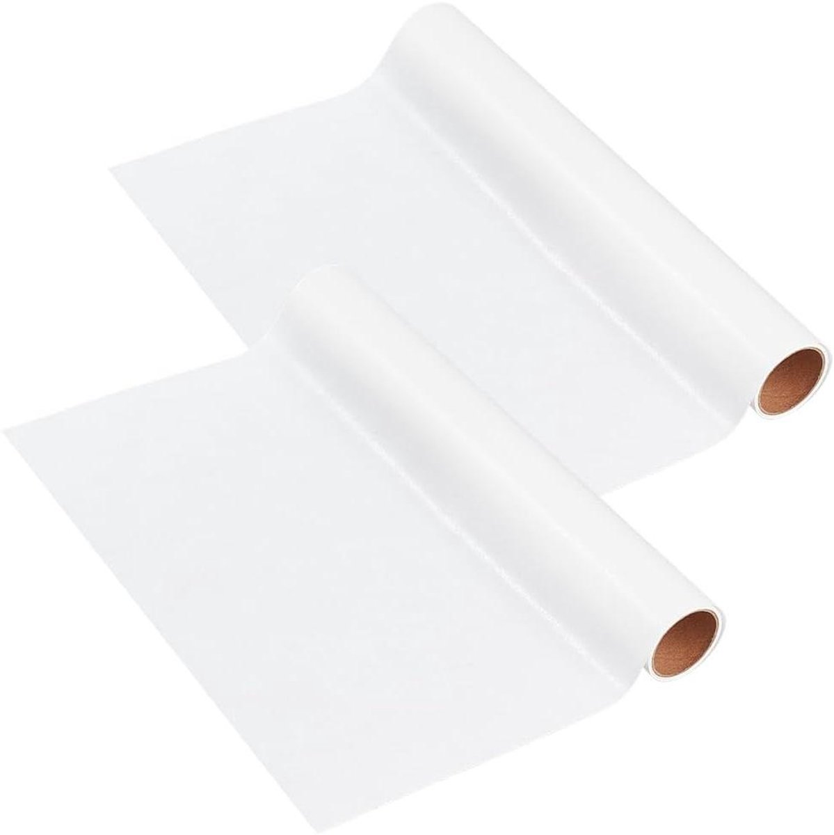 MK Stoer - Zekering kraal strijkpapier - Hittebestendig - 10 meter x 30 cm - Knutselpapier - Creatieve ontwerpen - Geschikt voor doe-het-zelf projecten - Witte kleur - 2 rollen zekering kraal strijkpapier rol, 10 m x 30 cm, 5 m (16,4 ft) per rol