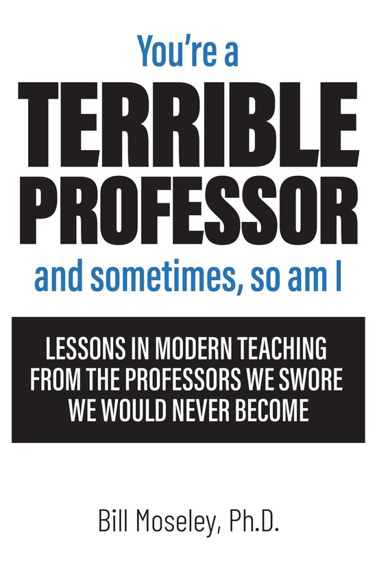 You're a Terrible Professor - cover