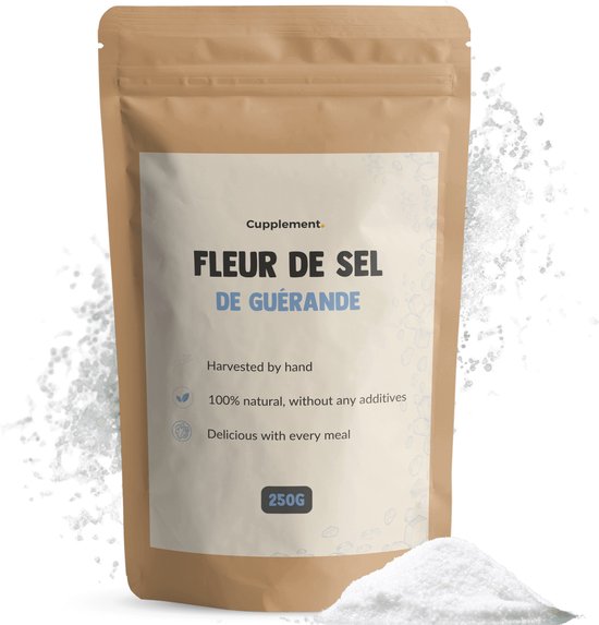 Cupplement® - Fleur de Sel Guérande 250 Zout