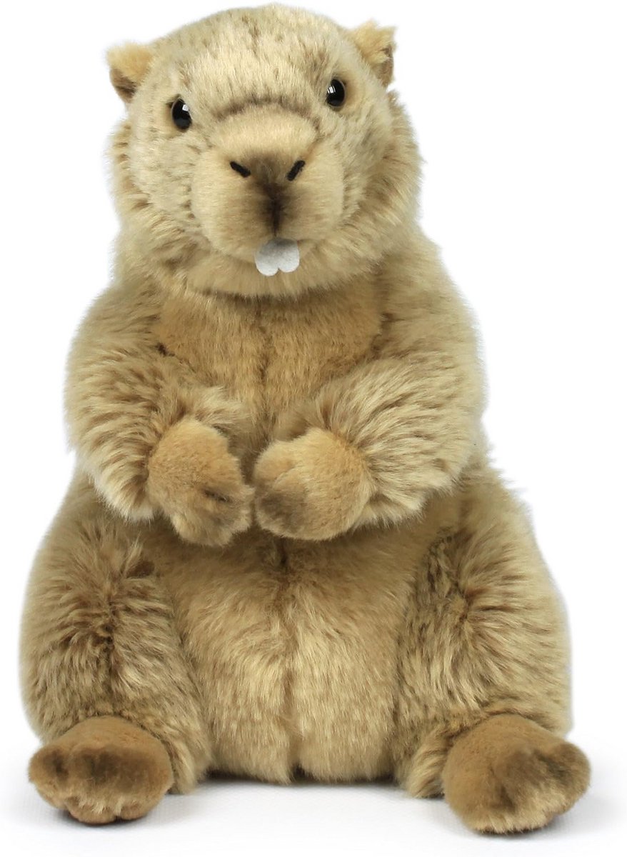 Pluche Marmot 23 cm - Zacht Knuffeldier in WWF Collectie