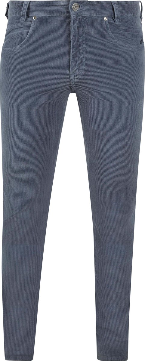 Gardeur Bill Broek Corduroy Blauw - Maat W 36 - L 30 - Heren - Five-pocket broek
