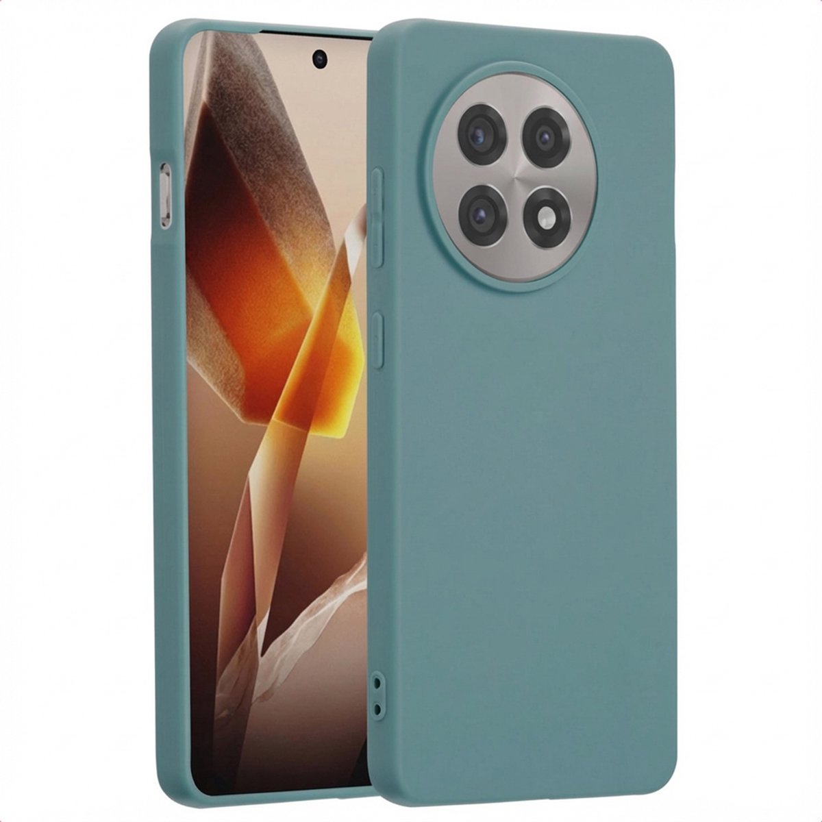 imoshion Hoesje - Geschikt voor OnePlus 13R - Color Backcover - Pine Green