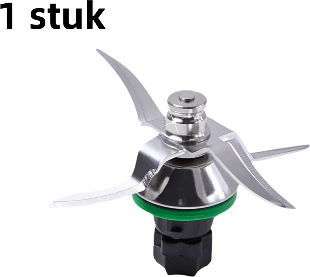 1 stuk - Blendermes - Roestvrij staal - Vervangend mes voor keukenmachine - Voor het hakken en mixen van voedsel - Universele messenset voor Thermomix TM5/TM6