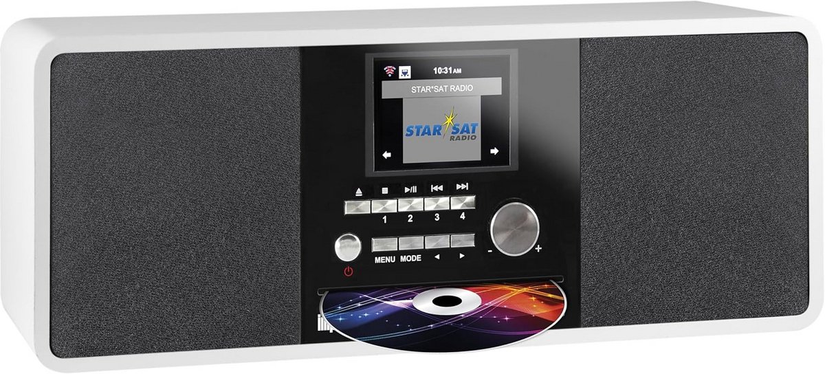 Imperial DABman i200 – Internetradio met DAB+, Bluetooth, CD-speler en WLAN