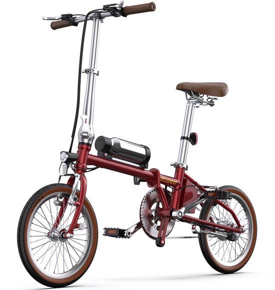 Vouwfiets, 20 inch, vouwfiets met 6 versnellingen, voor dames