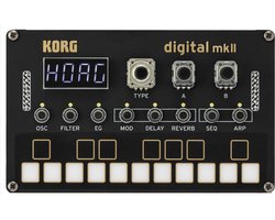 KORG NTS-1 mkII De tweede generatie van de populaire doe-het-zelf-synthesizer van KORG!
